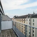 Scandinavian Attic Apartment In The City Center